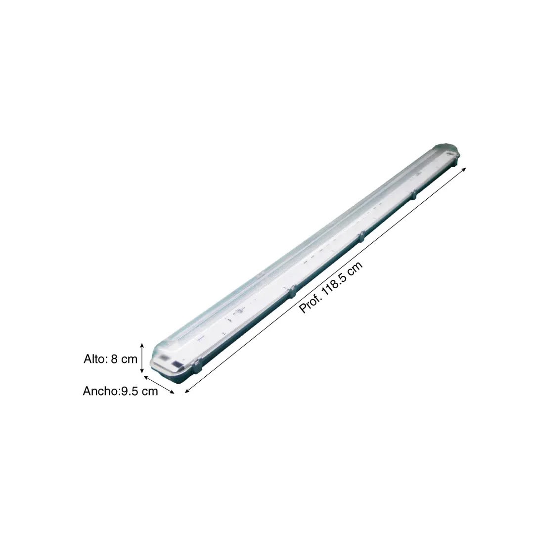 CARCASA HERMETICA PARA 2 TUBOS LED PHILIPS1