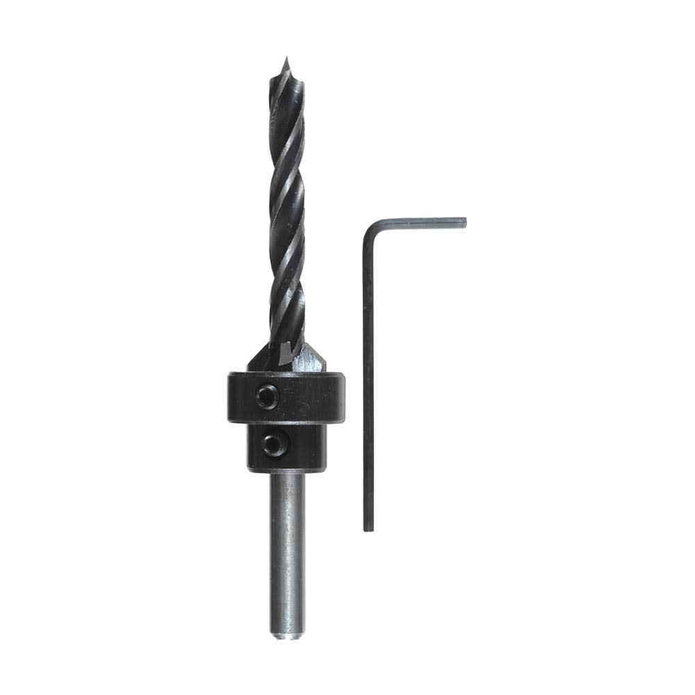 BROCA AVELLANADORA ESPIRAL MODELO 513104 DE ACERO 4MM KWB