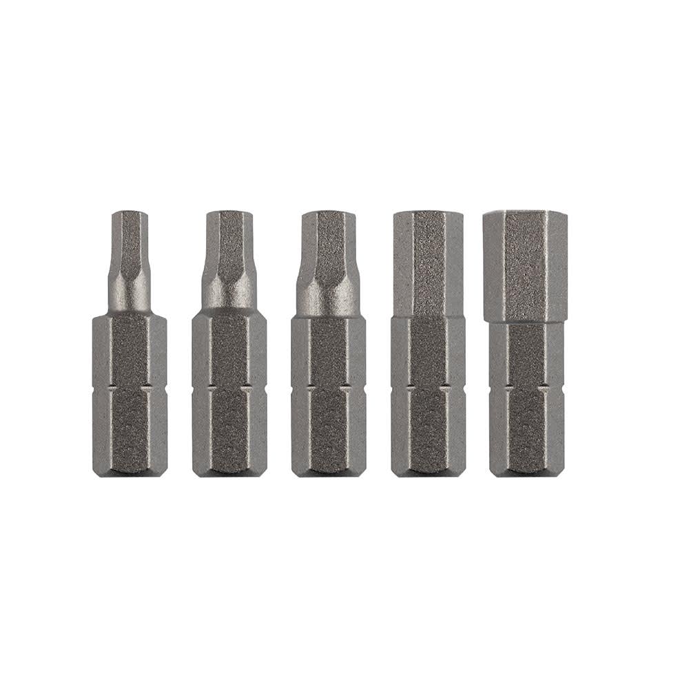 PUNTAS BASIC USE DE ACERO HEXAGONAL 25MM X5U KWB