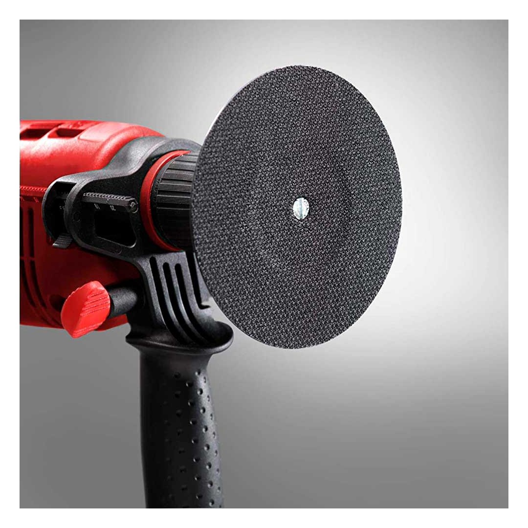 PLATO BASE VELCRO 125MM P/TALADRO 8MM KWB1