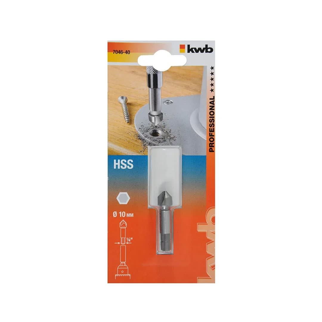 AVELLANADOR HSS 10MM - 1/4'' HEX. C6.3 KWB3