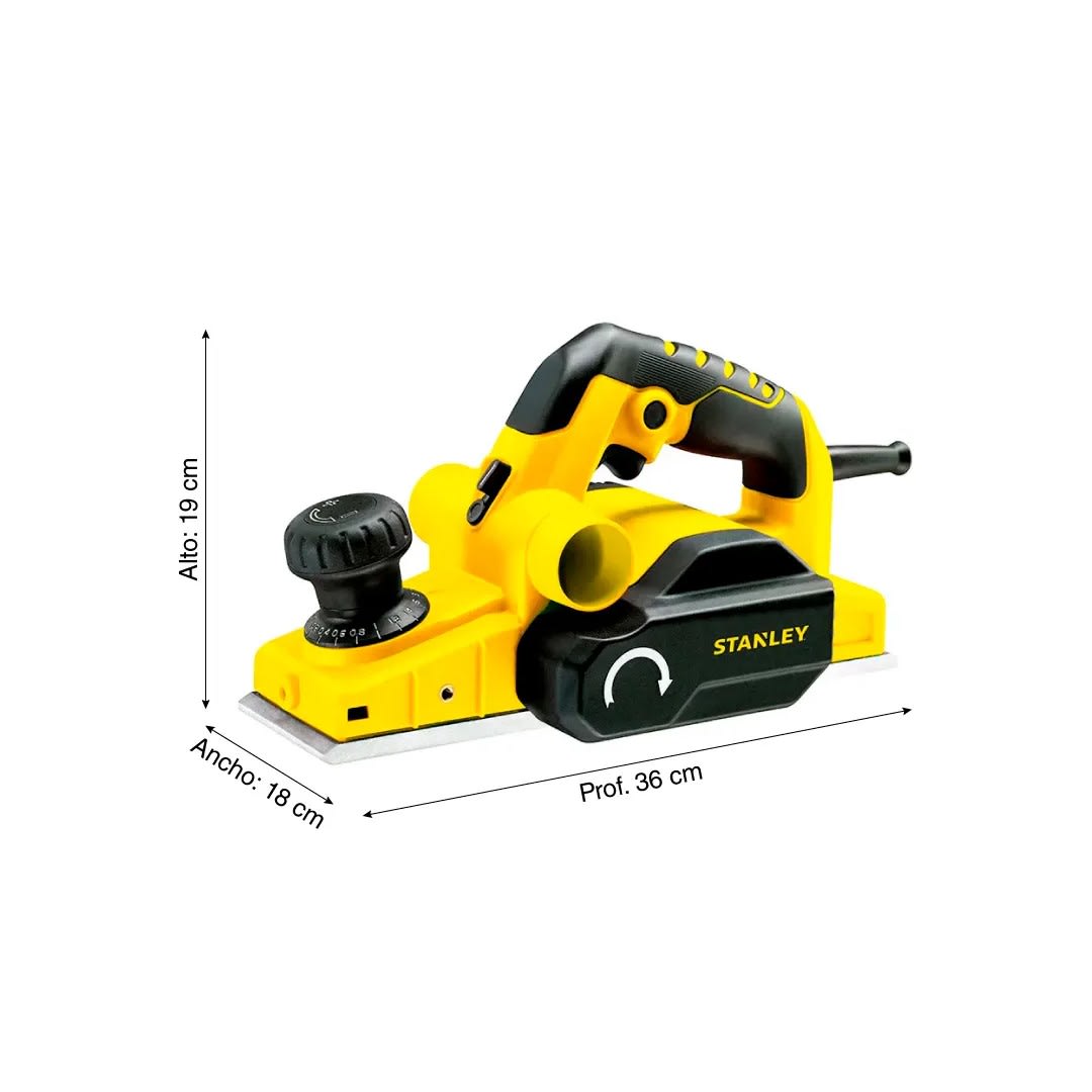 CEPILLO DE MADERA 750W STPP7502 STANLEY1