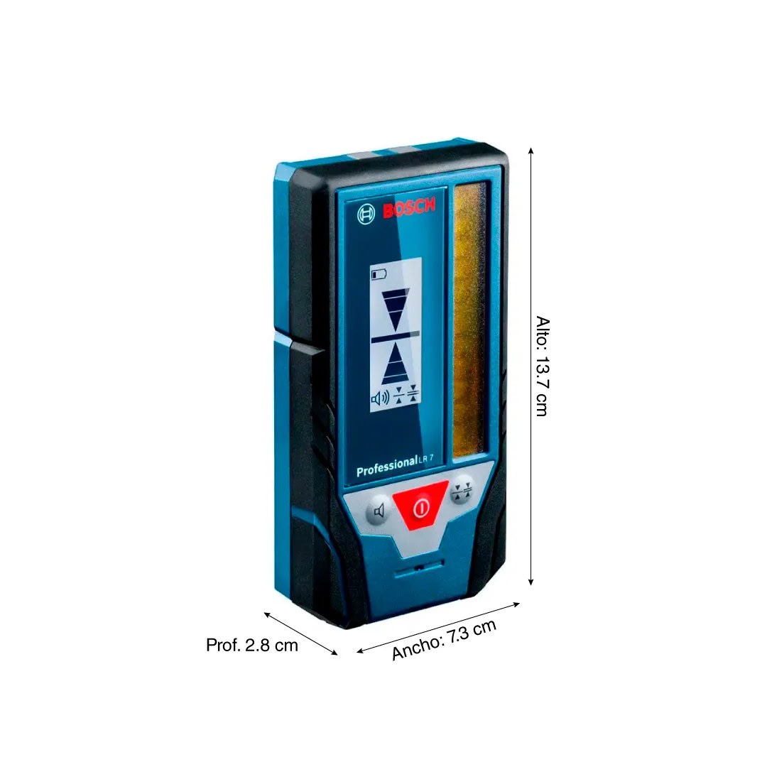 RECEPTOR DE LASER LR 7 MAGNETICO PROFESIONAL BOSCH1