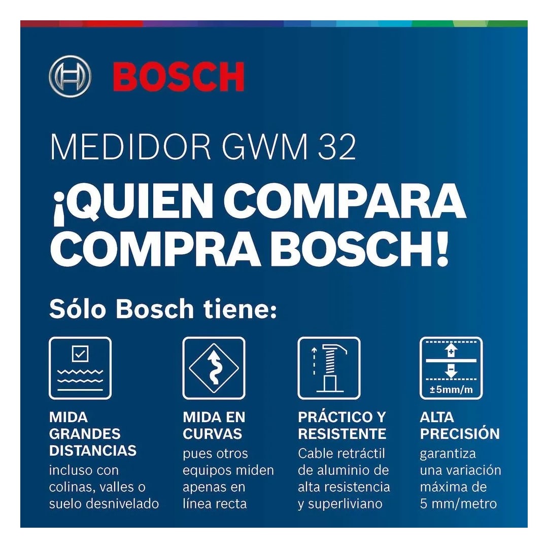 RUEDA DE MEDICION GWM 32 CON BOLSA PROTECTORA BOSCH6