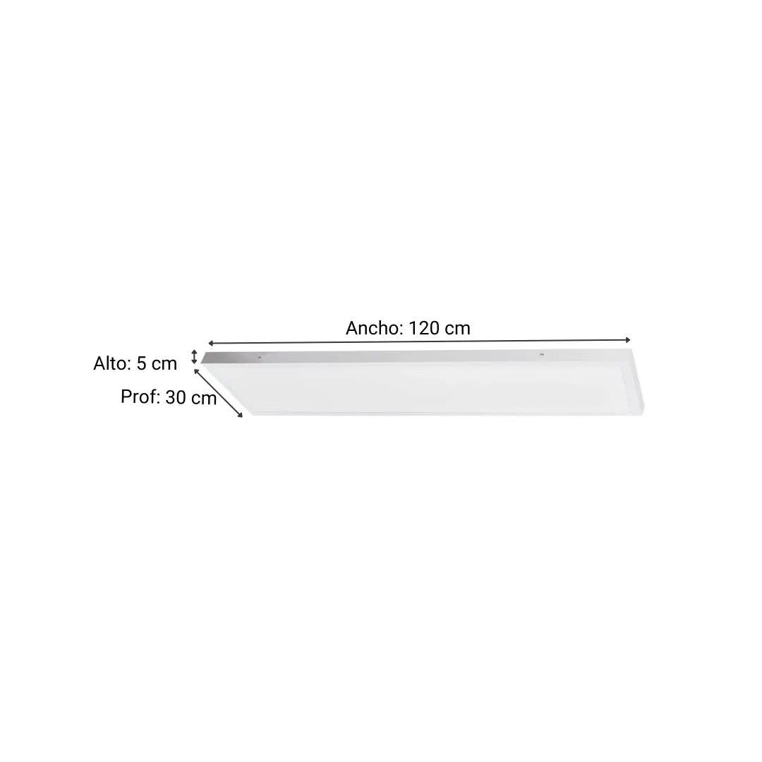 PANEL LED ADOSABLE 48W 120X30CM LUZ BLANCA LIGHTECH1