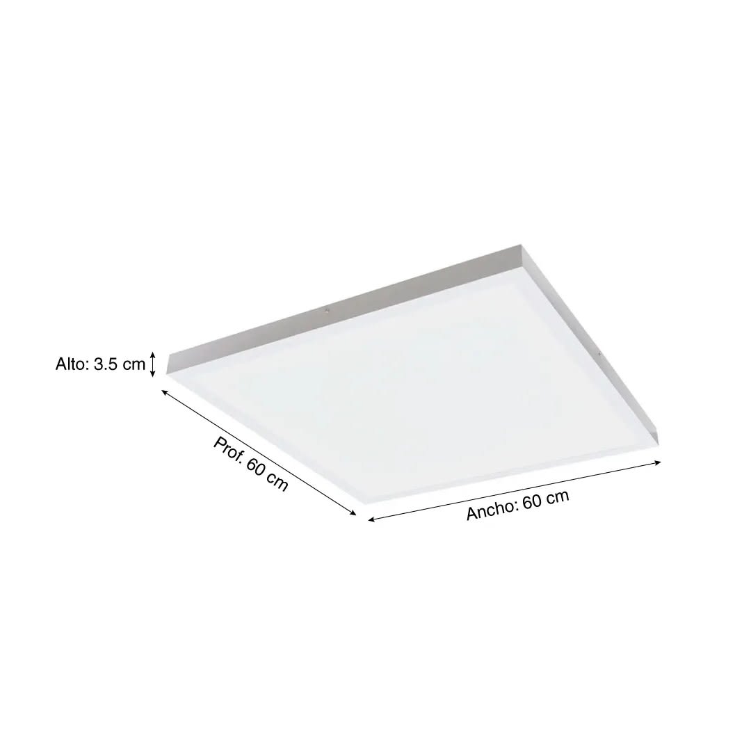 PANEL LED ADOSAR 48W 60X60CM 3CCT LIGHTECH5
