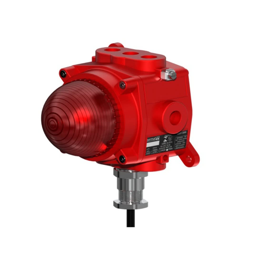 LUZ ESTROBOSCOPICA EX 130VCA 60HZ 60FL/MIN 3/4'' SERMATEX
