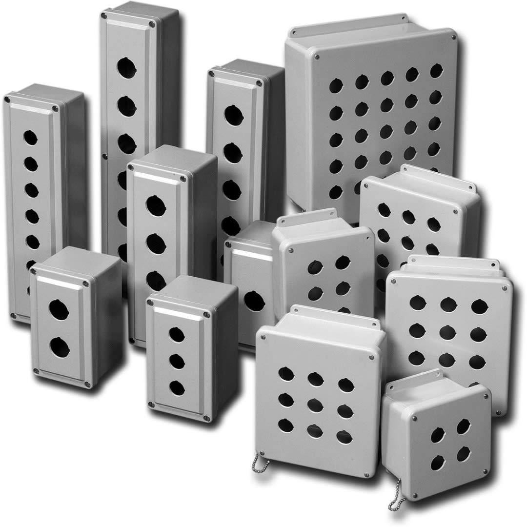 ESTACION DE CONTROL P/4 PULSADOR FRP 30.5MM NEMA 4X UL CROUSE HINDS