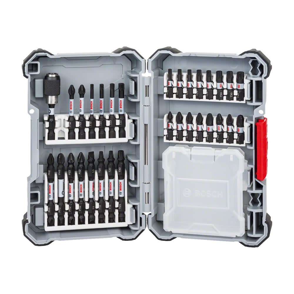 SET DE PUNTAS IMPACT CONTROL 31 PIEZAS CON PASTILLERO BOSCH1