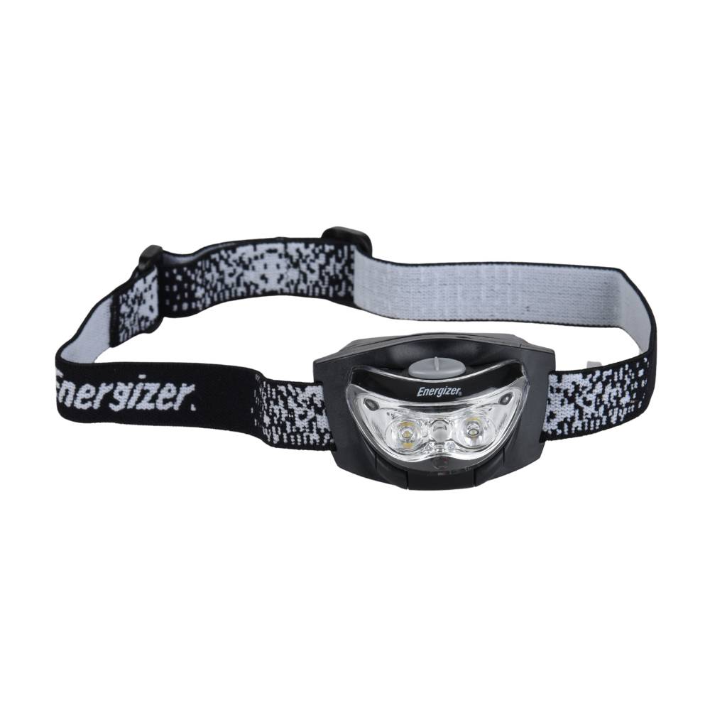 LINTERNA DE CABEZA LED ENERGIZER 3 FOCOS NEGRO