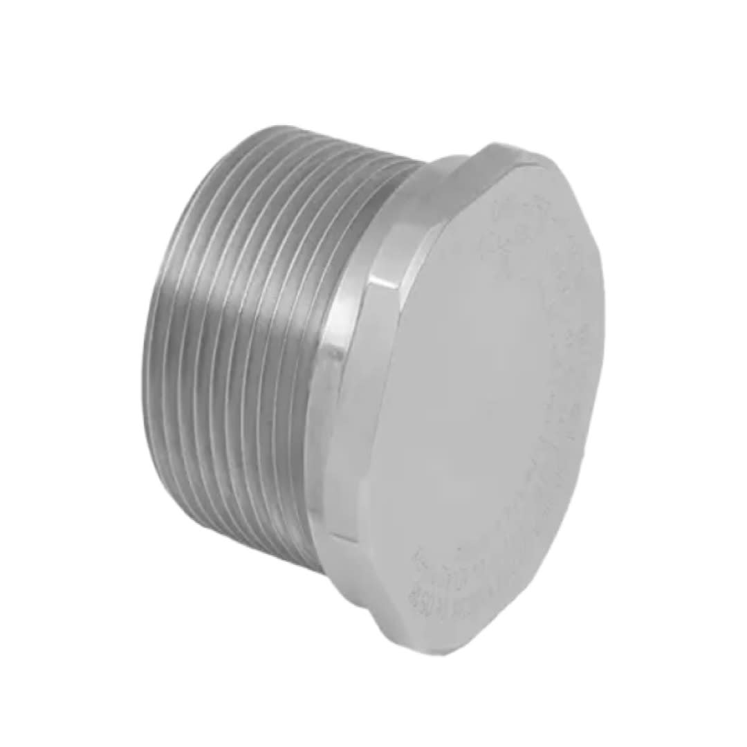 TAPON CABEZA HEXAGONAL 1/2'' ALUMINIO C/O-RING EX-D/EX-E CMP