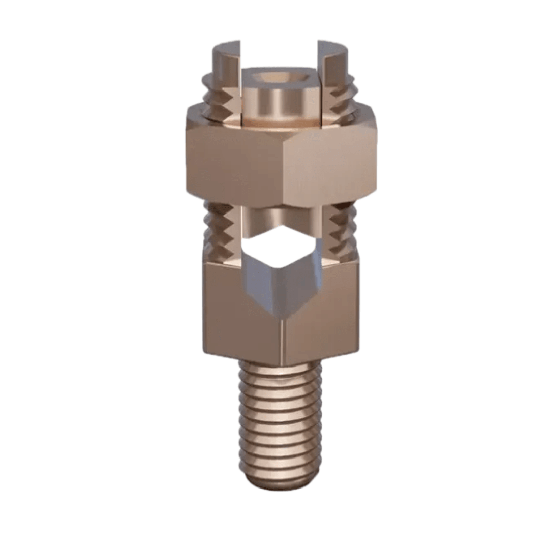 CONECTOR TIERRA TIPO KC P/2 CABLE 2-2/0AWG A ESTRUCTURA 1 PERNO 1/2'' UL BURNDY