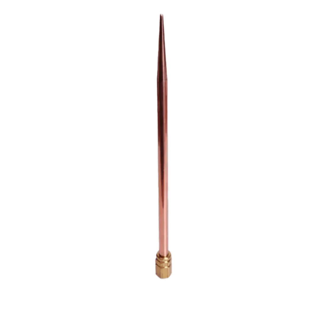 TERMINAL AEREO DE COBRE C/ADAPTADOR 1/2''X24'' UL THOMPSON LIGHTNING