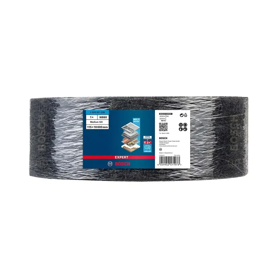 ROLLO ABRASIVO 115MM X10 METROS BOSCH3