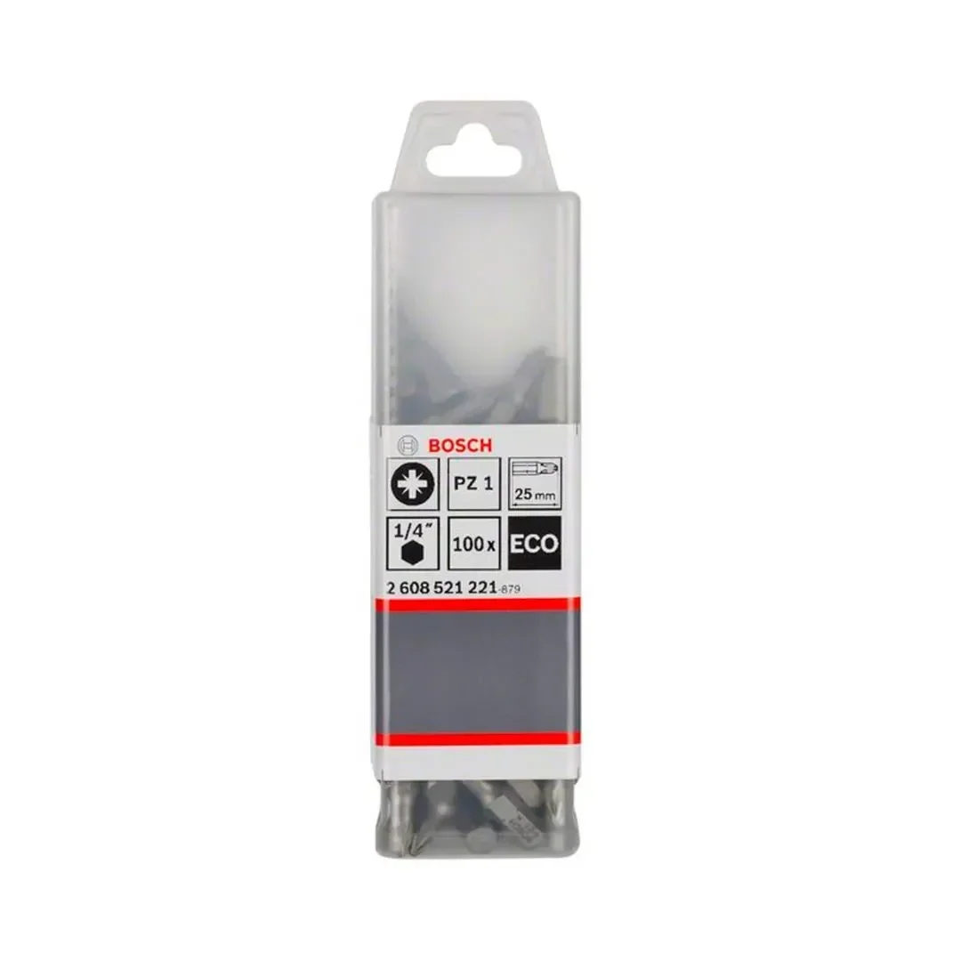 PUNTA POZIDRIV #1 25MM X100U BOSCH