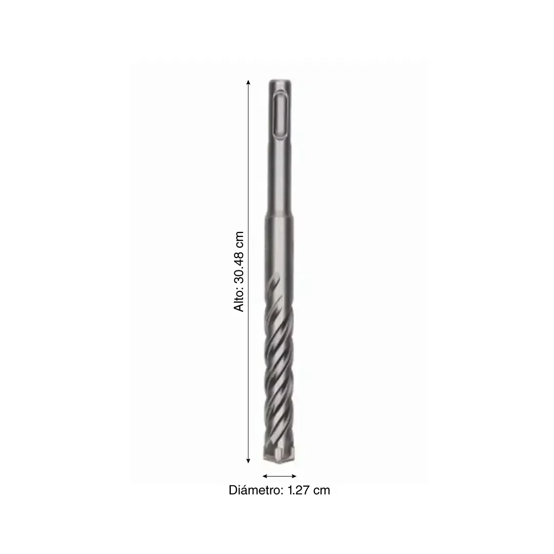 BROCA SDS PLUS 5X 12.7MM 1/2''X10''X12'' BOSCH2