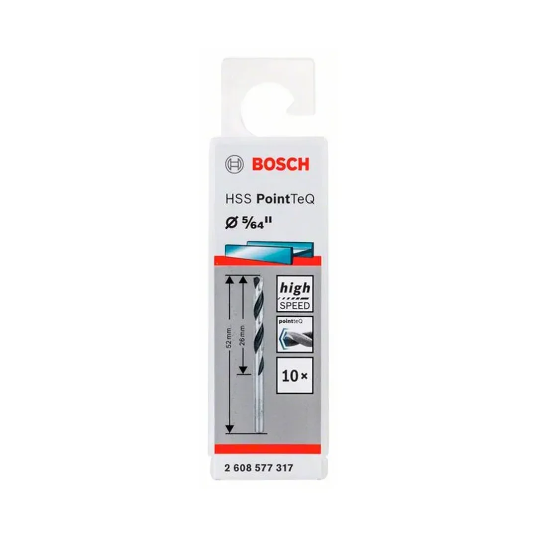 BROCA METAL HSS POINTEQ CJA 5/64'' X10U BOSCH