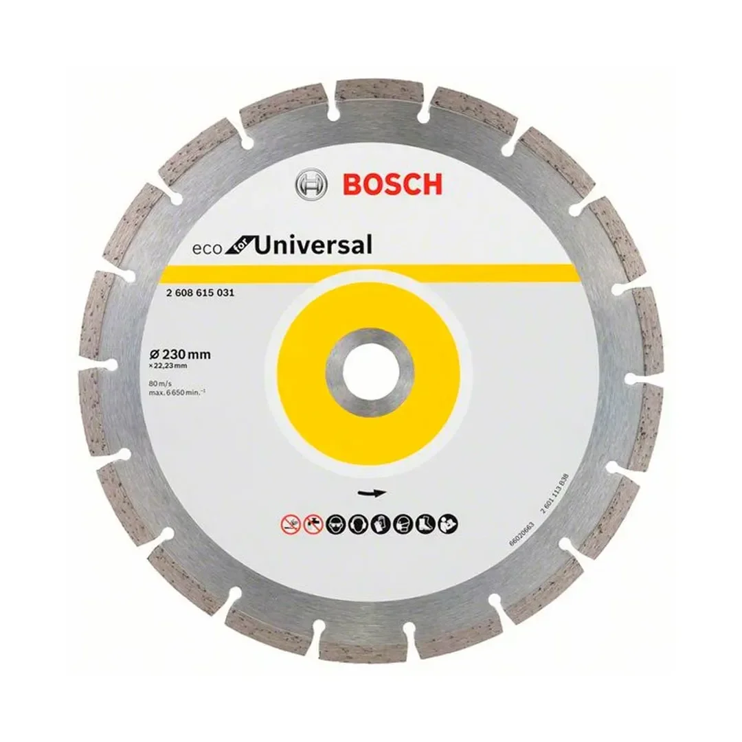 DISCO ''ECO'' UNIVERSAL SEGMENTADO 9'' BOSCH