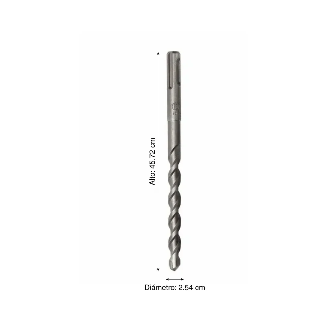 BROCA SDS PLUS-1 1''X16''X18'' 25.4MM BOSCH2