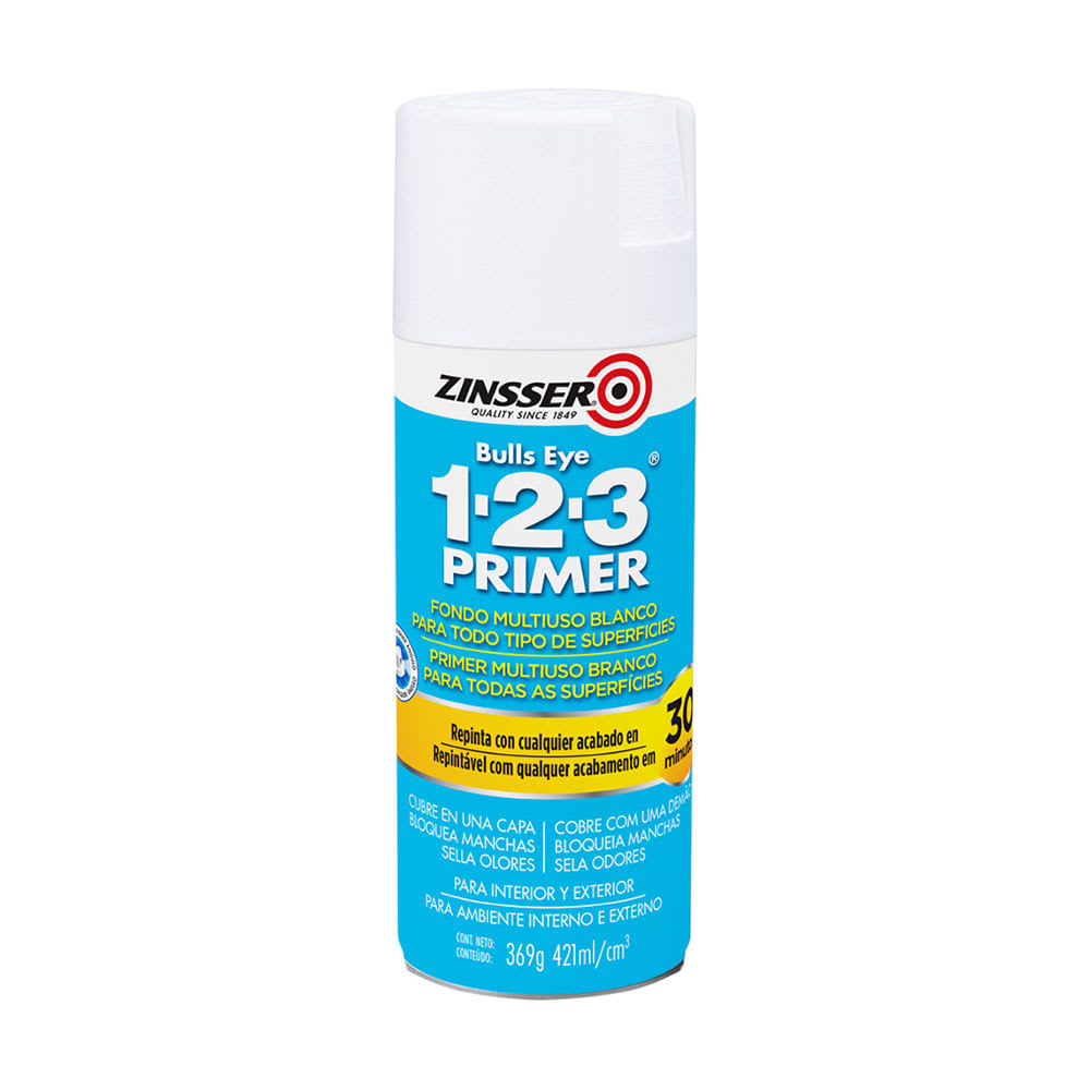 IMPRIMANTE MULTIUSOS ZINSSER 123 PRIMER 421ML ZINSSER1