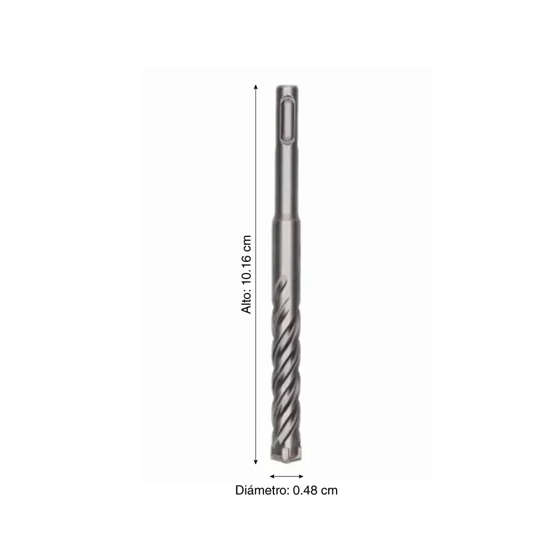 BROCA SDS PLUS 5X 4.8MM 3/16''X2''X4'' BOSCH2