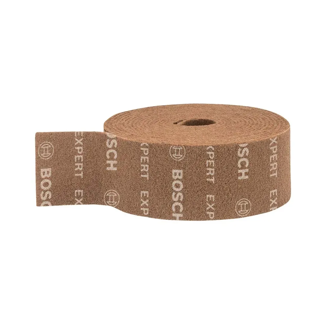 ROLLO ABRASIVO CAFE 115MM X10 METROS BOSCH