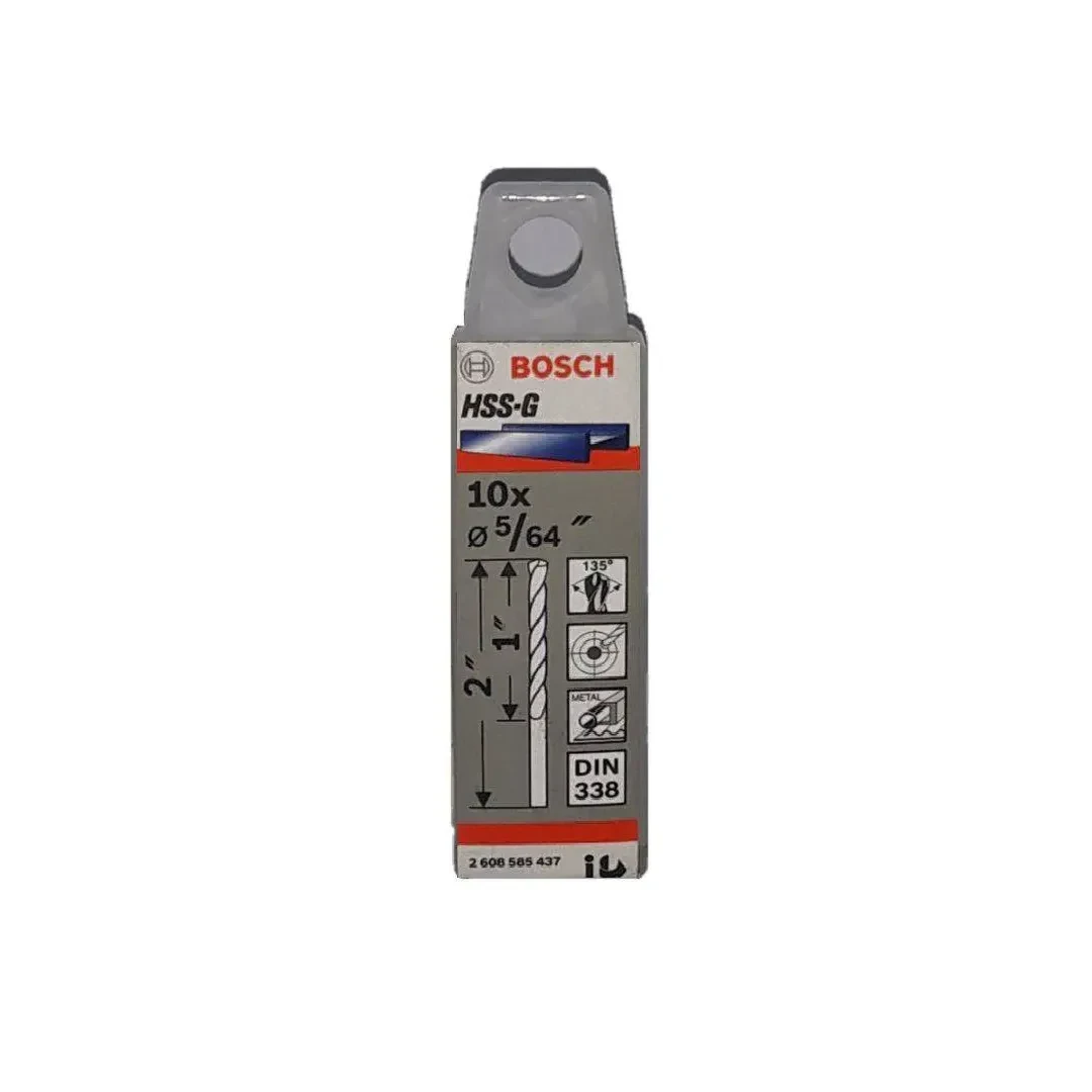 BROCA METAL HSS-G 5/64'' 2MM X10U BOSCH