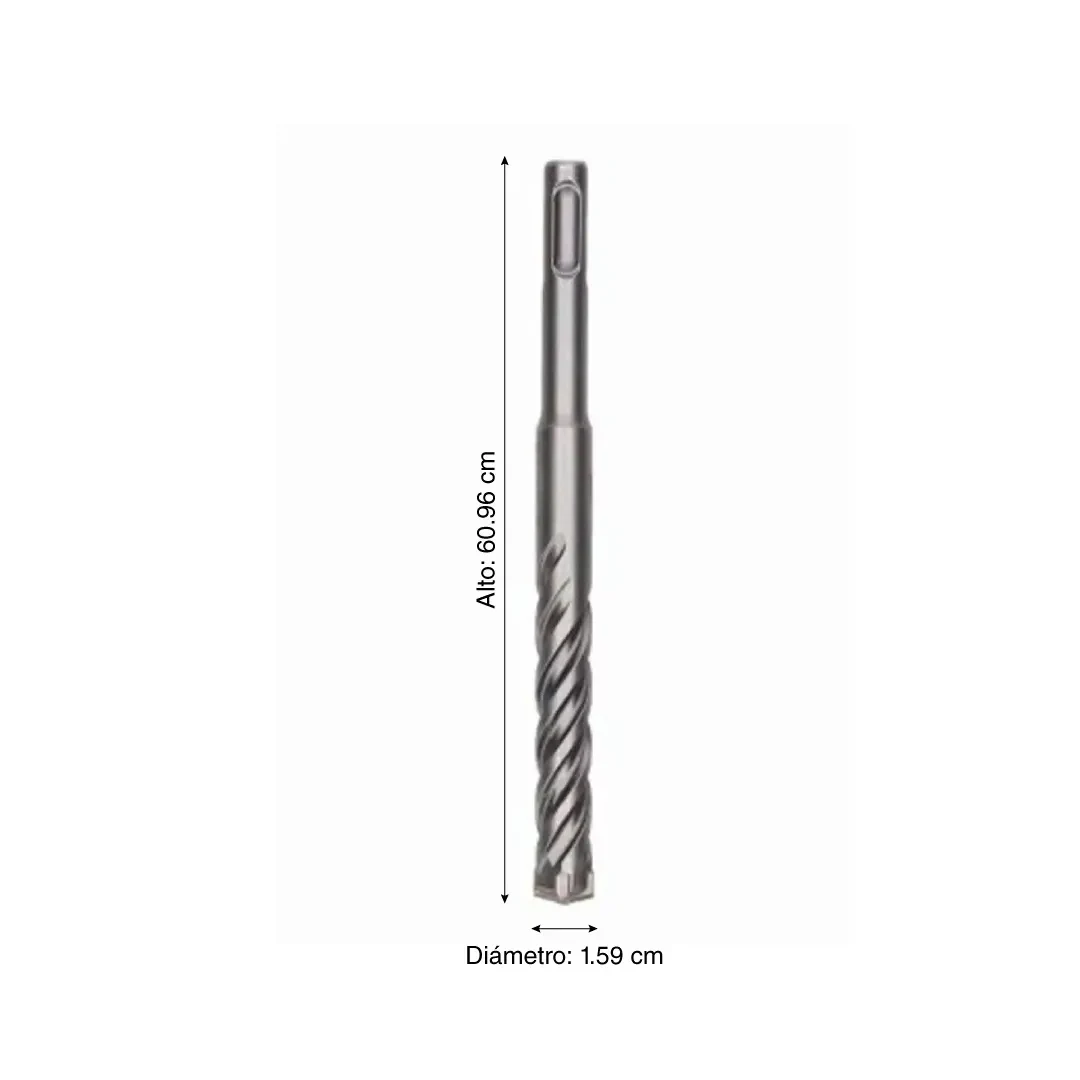BROCA SDS PLUS 5X 15.9MM 5/8''X22''X24'' BOSCH2
