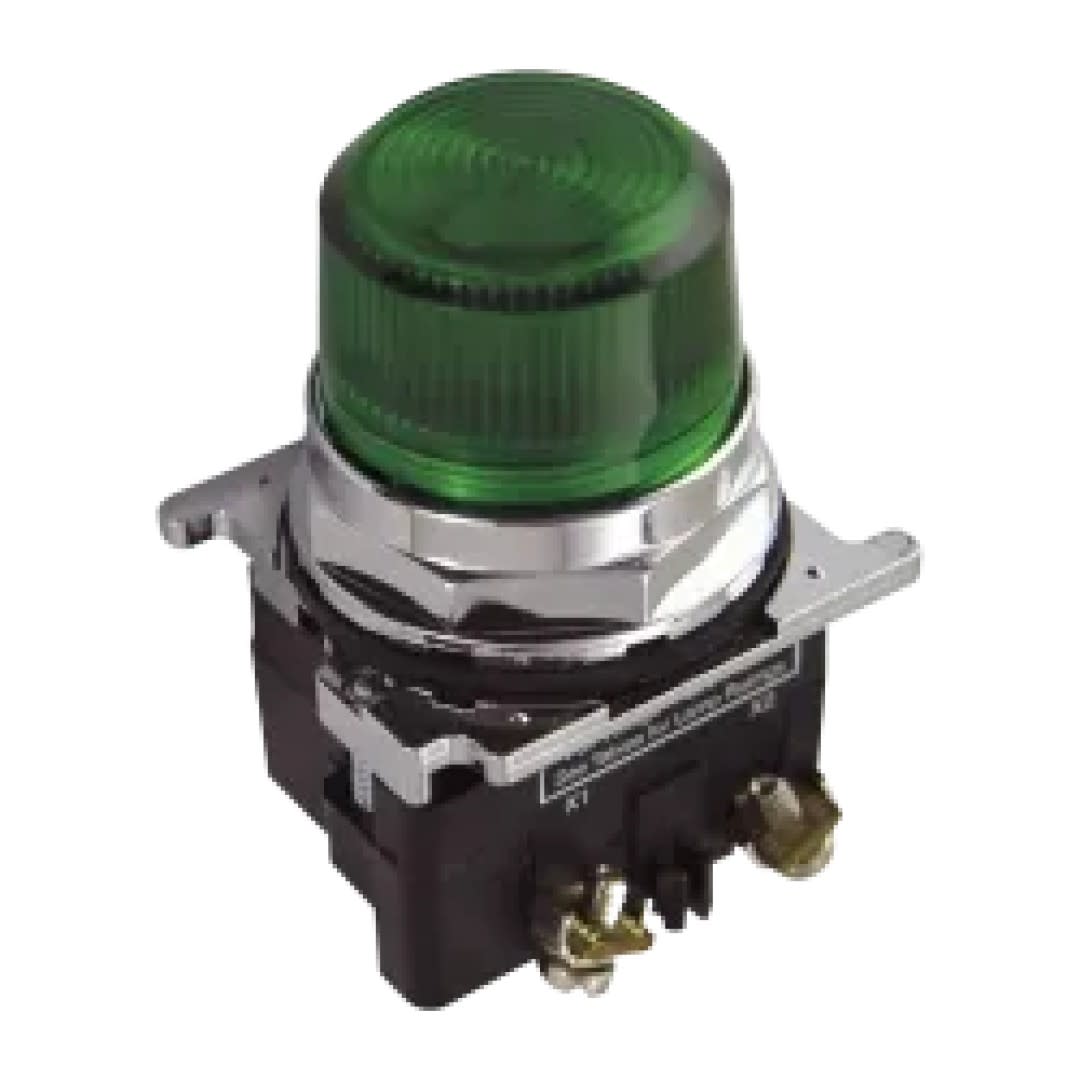 LUZ PILOTO LED VERDE 120VAC HEAVY DUTY 30.5MM EATON1
