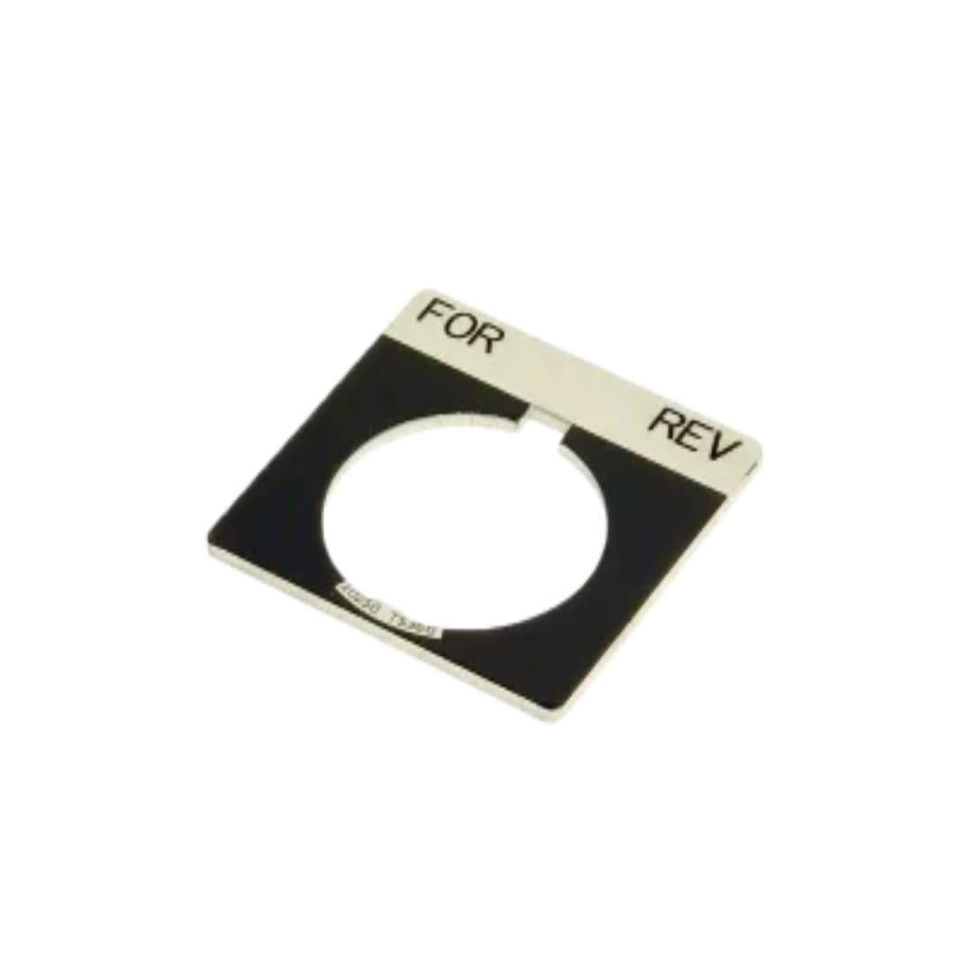 PLACA LEYENDA CUADRADA MAN-AUT 30.5MM EATON