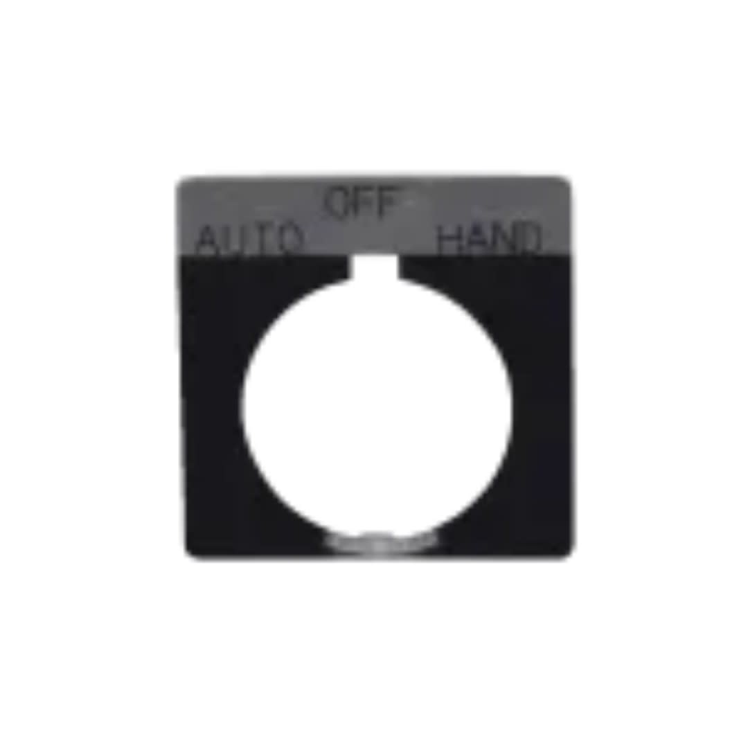 PLACA LEYENDA CUADRADA MAN-OFF-AUT 30.5MM EATON1