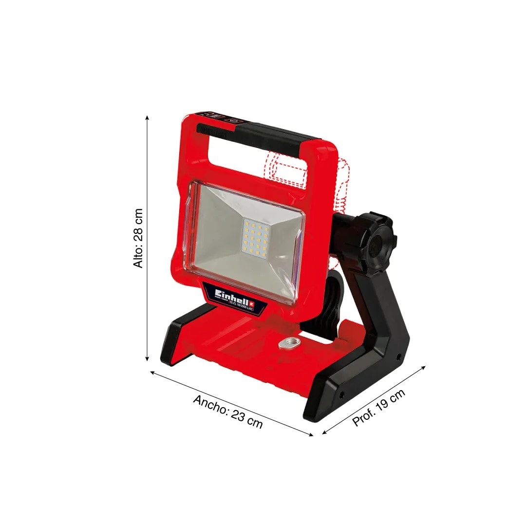 LAMPARA PORTATIL 18V TE-CL 18/2000 LIAC-SOLO EINHELL3