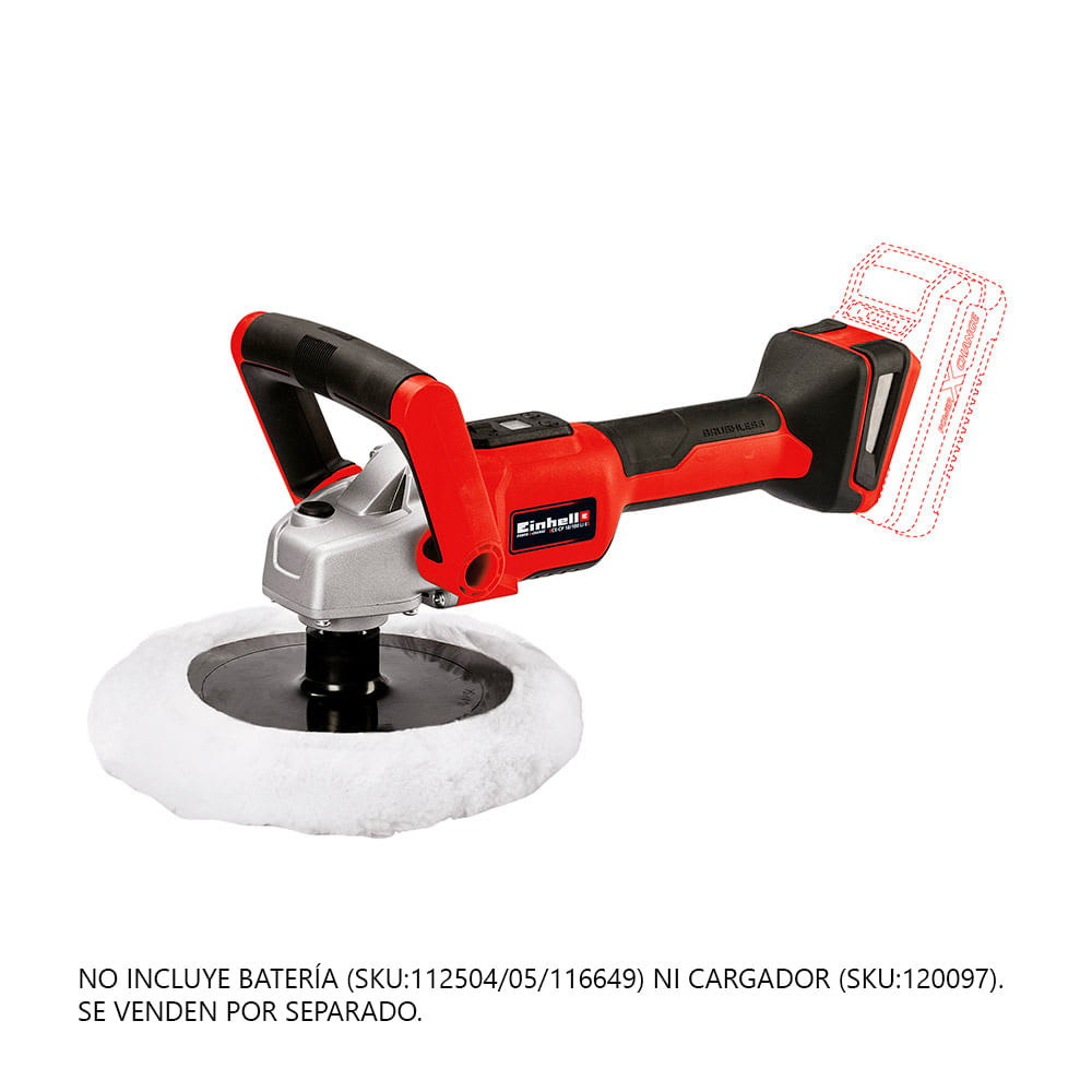 LIJADORA/PULIDORA 18V CE-CP 18/180LI SOLO EINHELL