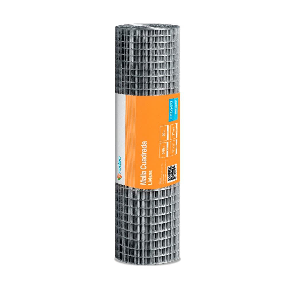 MALLA CUADRADA GALVANIZADA 1/2X1/2'' MODELO GALV 1/2X1/2' LIV PRODAC