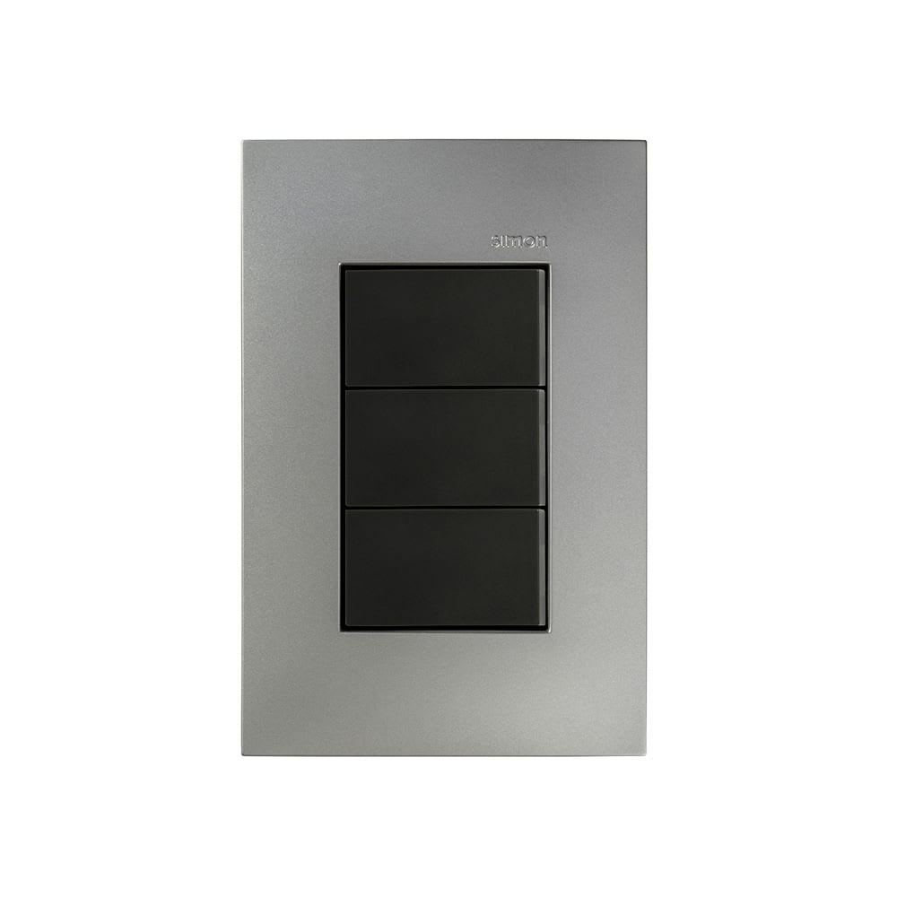 INTERRUPTOR TRIPLE ALUMINIO/GRAF SIMON1