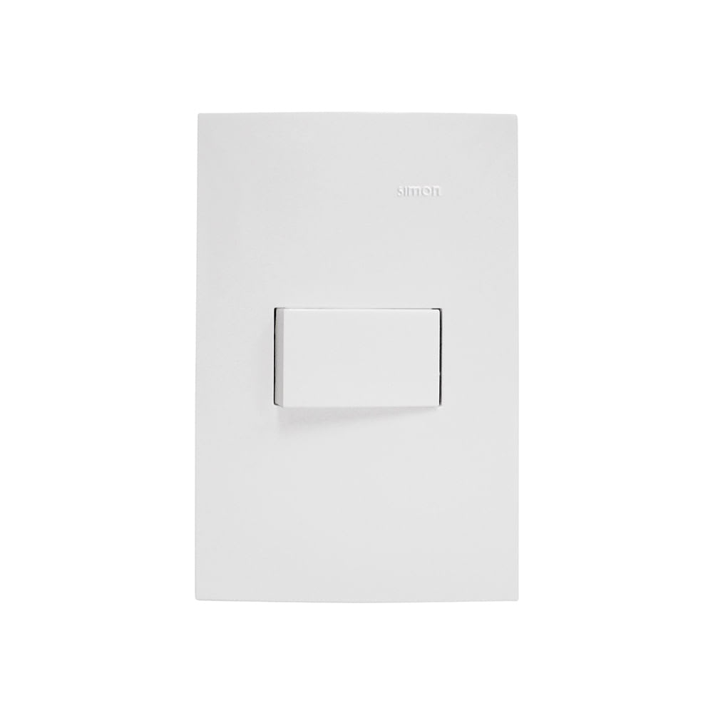 INTERRUPTOR SIMPLE S25 BLANCO DE POLICARBONATO SIMON