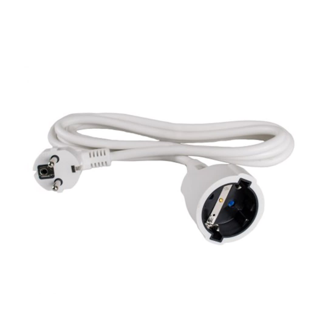 EXTENSION DE 1 TOMA SCHUKO 2P+T 16A 230V C/CABLE DE 5 MTS SOLERA