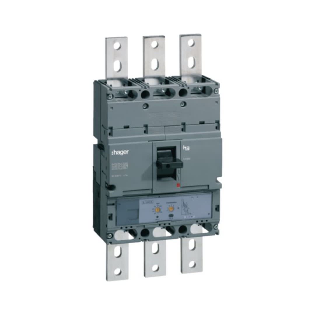 ITM CAJA MOLDEADA REG. ELECTRONICO H3+ H1000 3P (400-1000A) LSI 85KA/240V HAGER