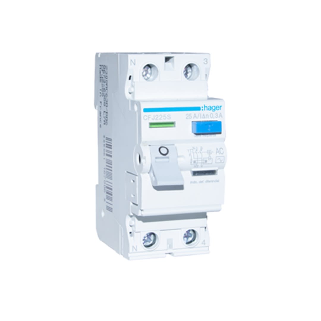 INT. DIFERENCIAL 2P 40A TIPO AC 300MA HAGER1