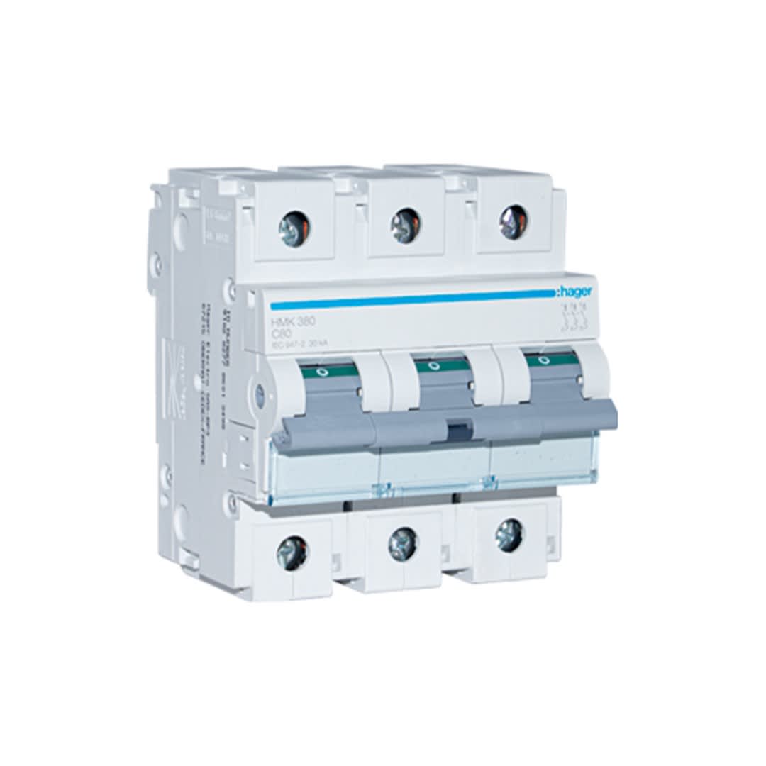 INT. RIEL TERMOMAGNETICO HMK 3P 125A C 30KA/400V HAGER1