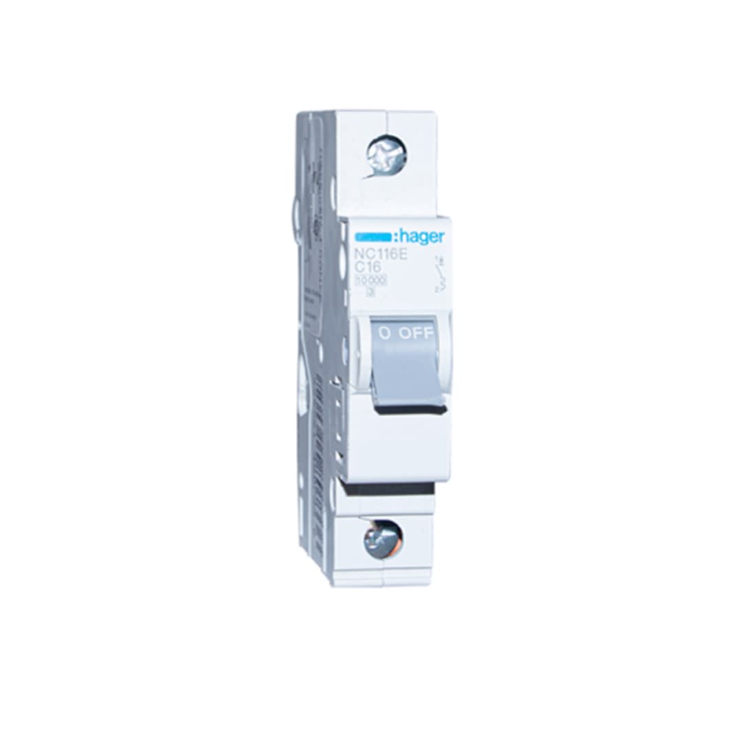 INT. RIEL TERMOMAGNETICO NC 1P 2A. C 10KA/230V HAGER1