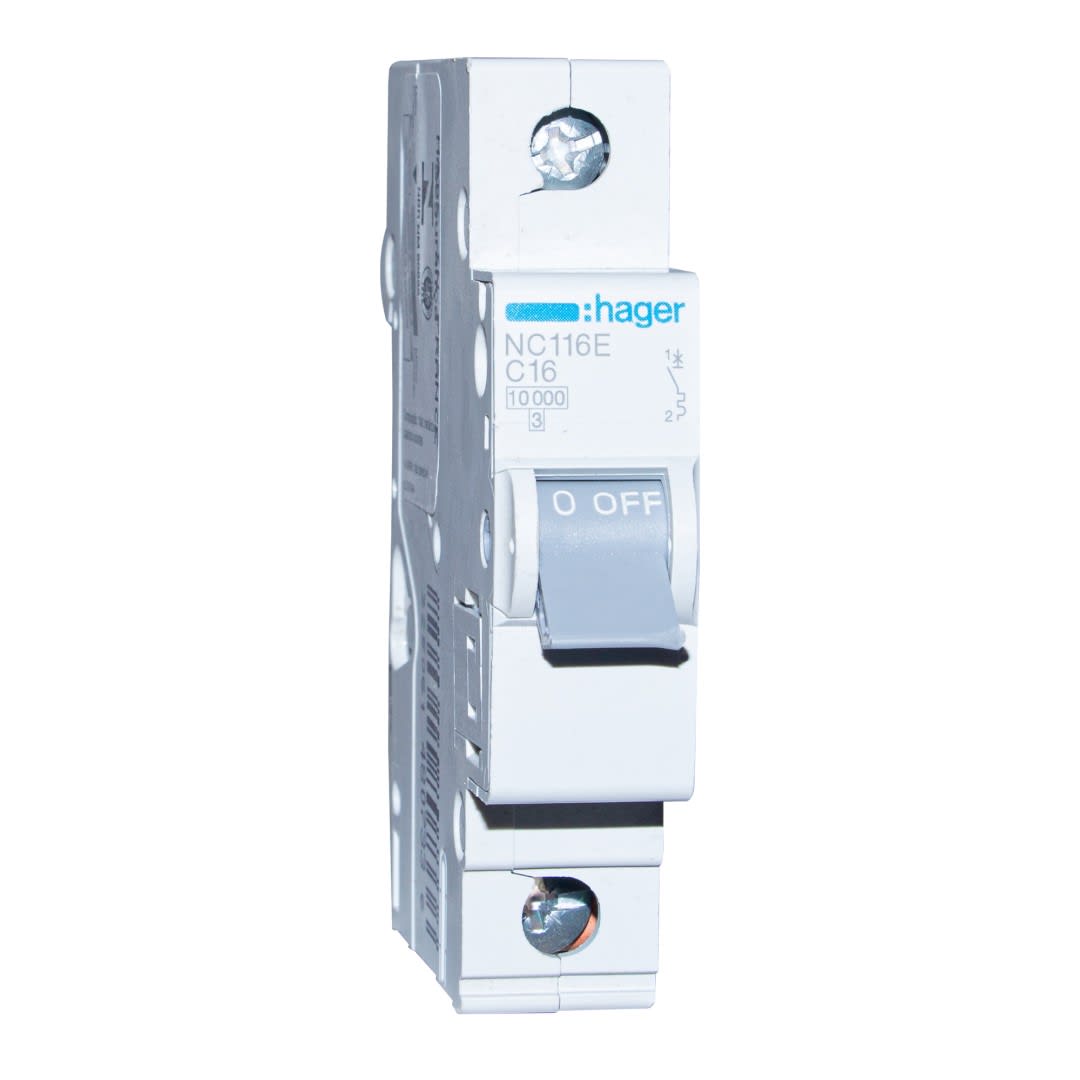INT. RIEL TERMOMAGNETICO NC 1P 63A C 10KA/230V HAGER