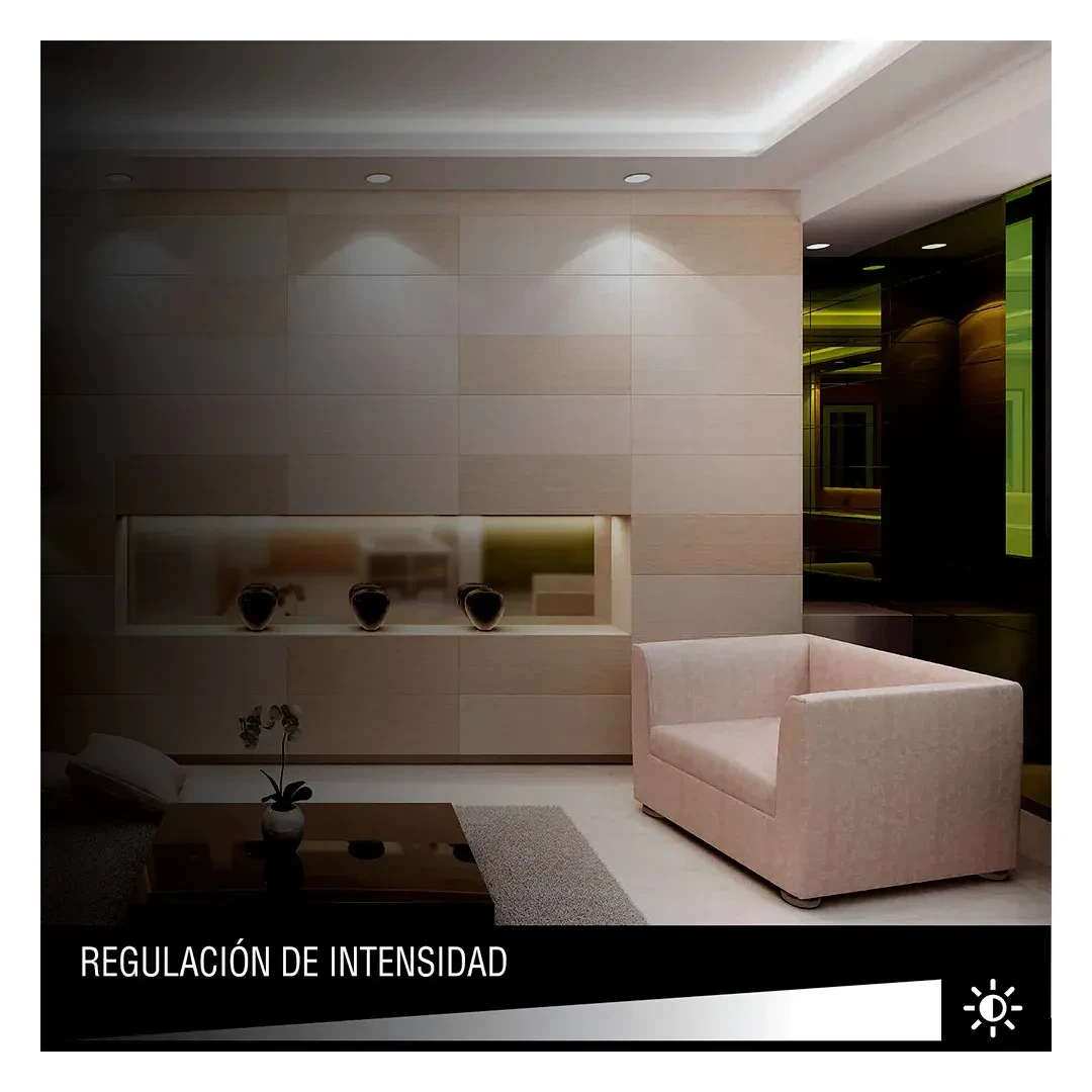 DICROICO LED DIMMABLE GU10 8W LUZ CALIDA LIGHTECH3