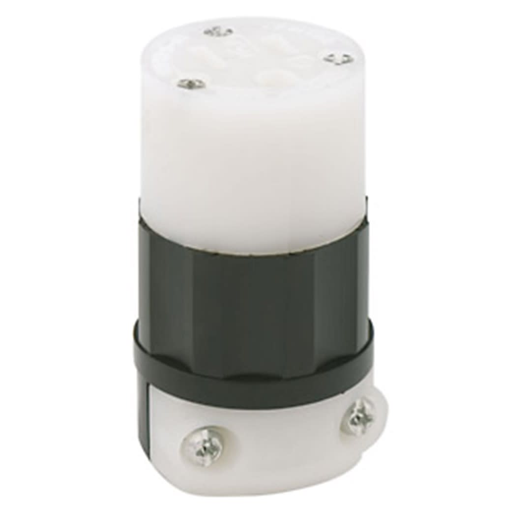 CONECTOR AEREO 15A 125V L/T ESEECIAL NEGRO LEVITON