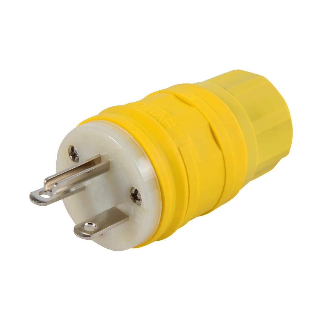 ENCHUFE 2X15A 250V L/T A PRUEBA DE AGUA WETGUARD LEVITON1