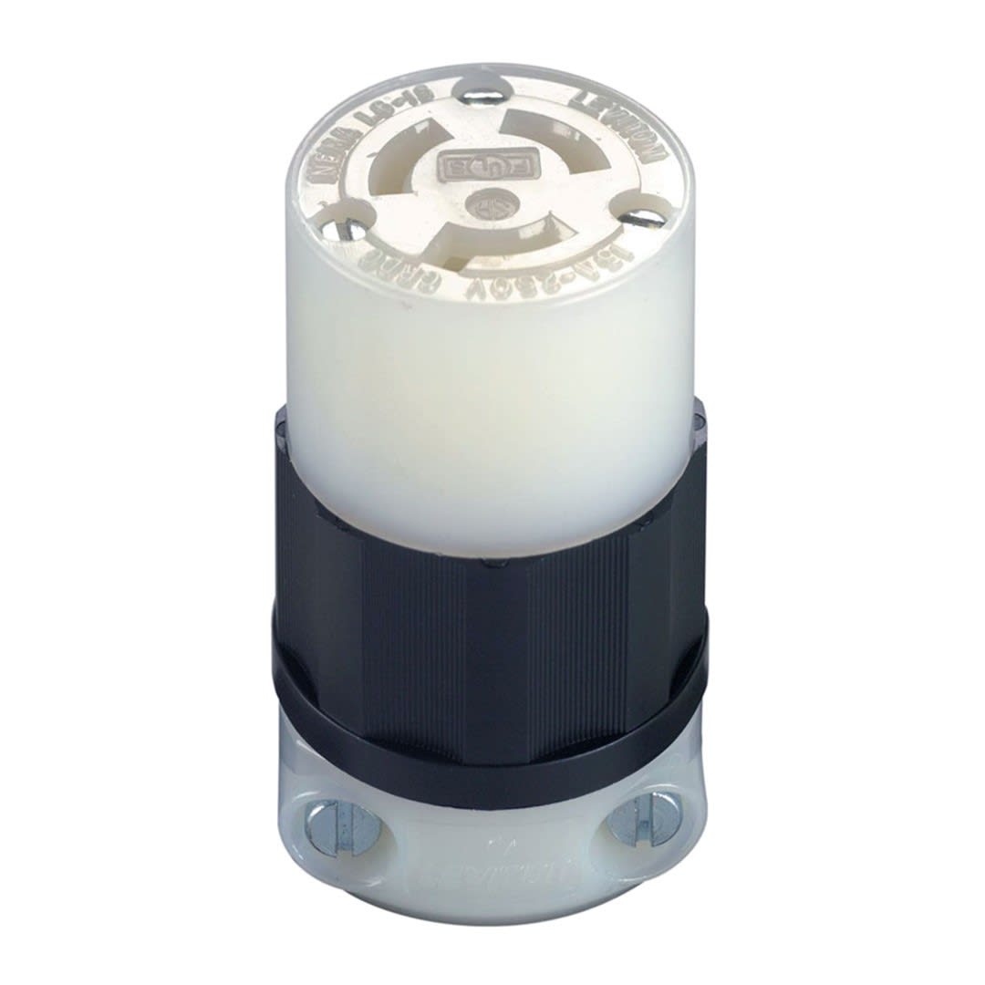 CONECTOR 2X15A 250V L6 C/SEGURO LEVITON