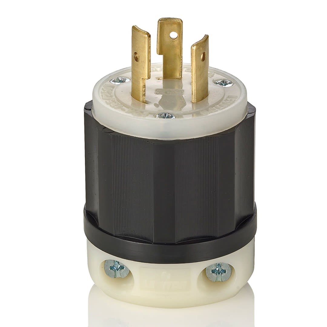 ENCHUFE 2X20A 250V L10 C/SEGURO LEVITON