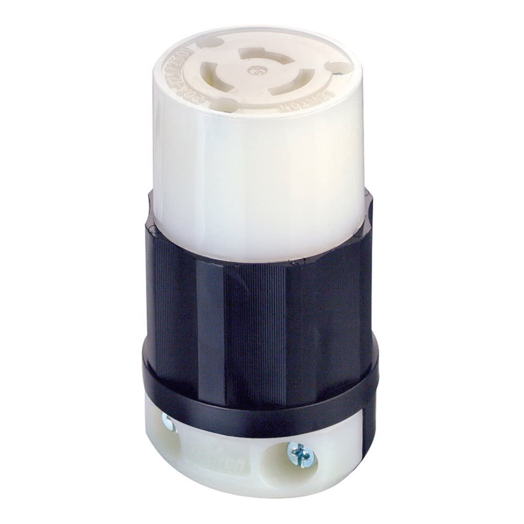 CONECTOR 2X20A L/T 250V NO NEMA L/T C/SEGURO LEVITON