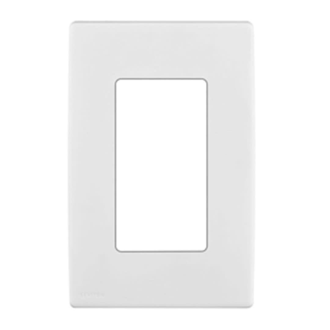 PLACA RENU COLOR BLANCO LEVITON