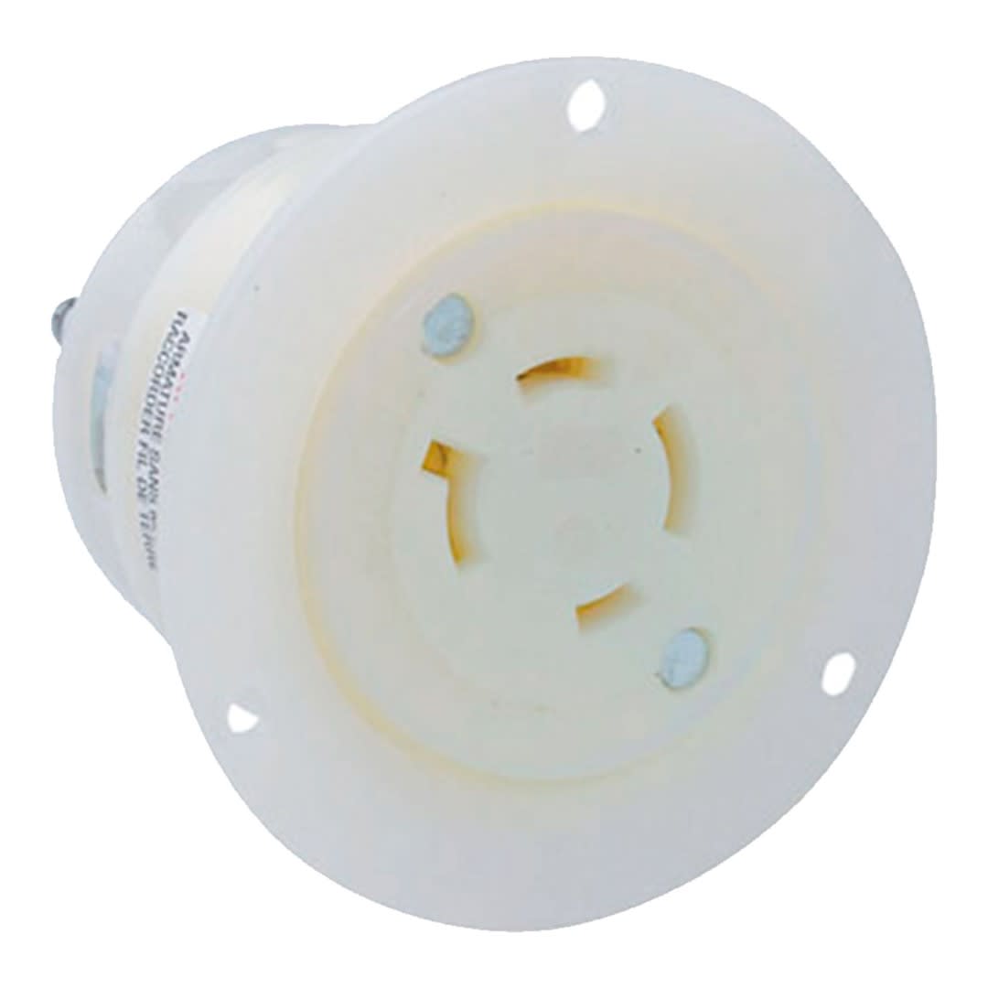 TOMA EMPOTRABLE 3X20 480V L16 C/SEGURO LEVITON